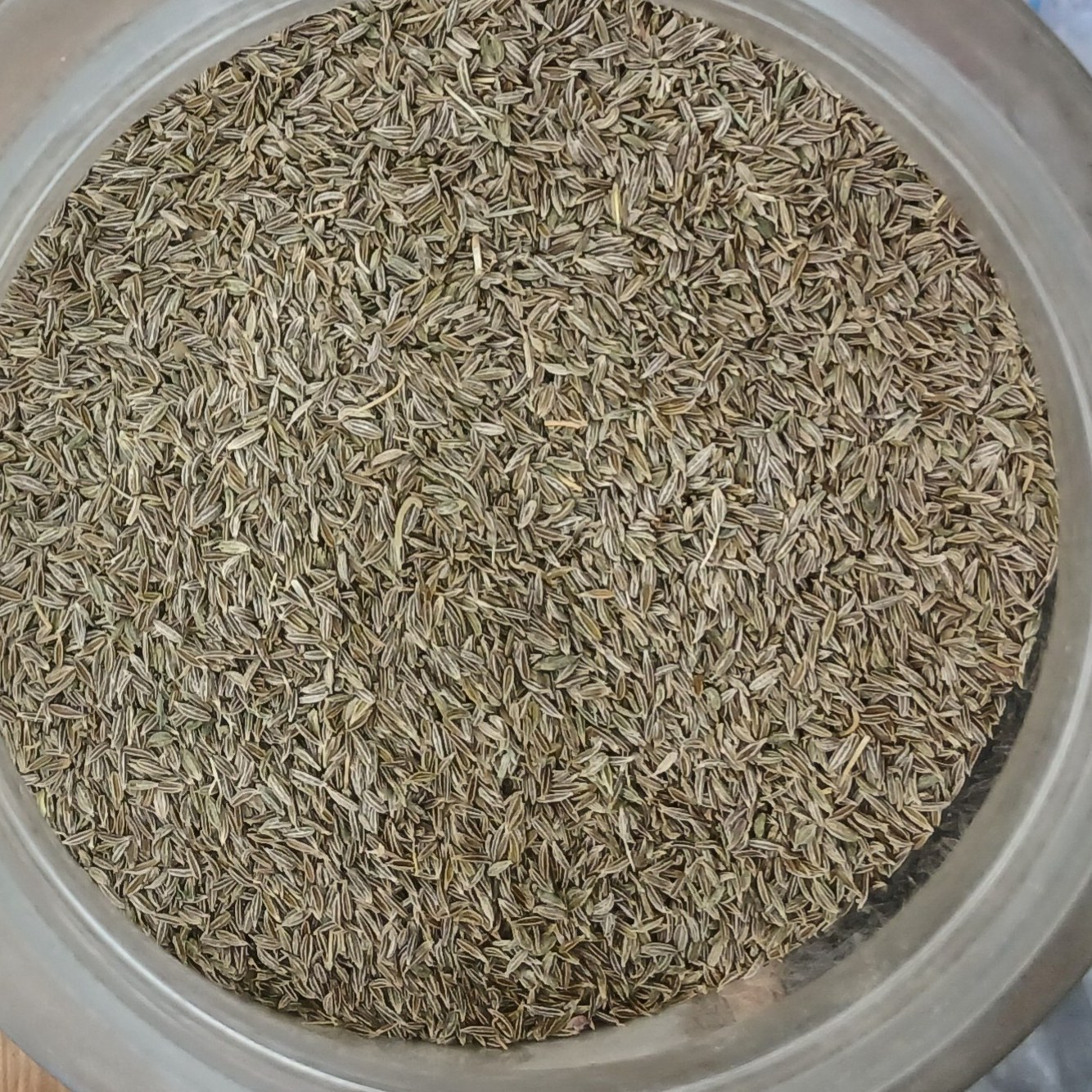 زیره سبز سورت شده